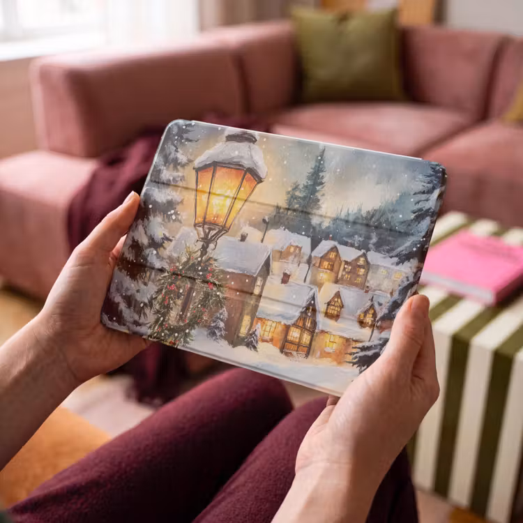 iPad hoes - Kerstdorp - Huizen - Sneeuw - Kerst — 4