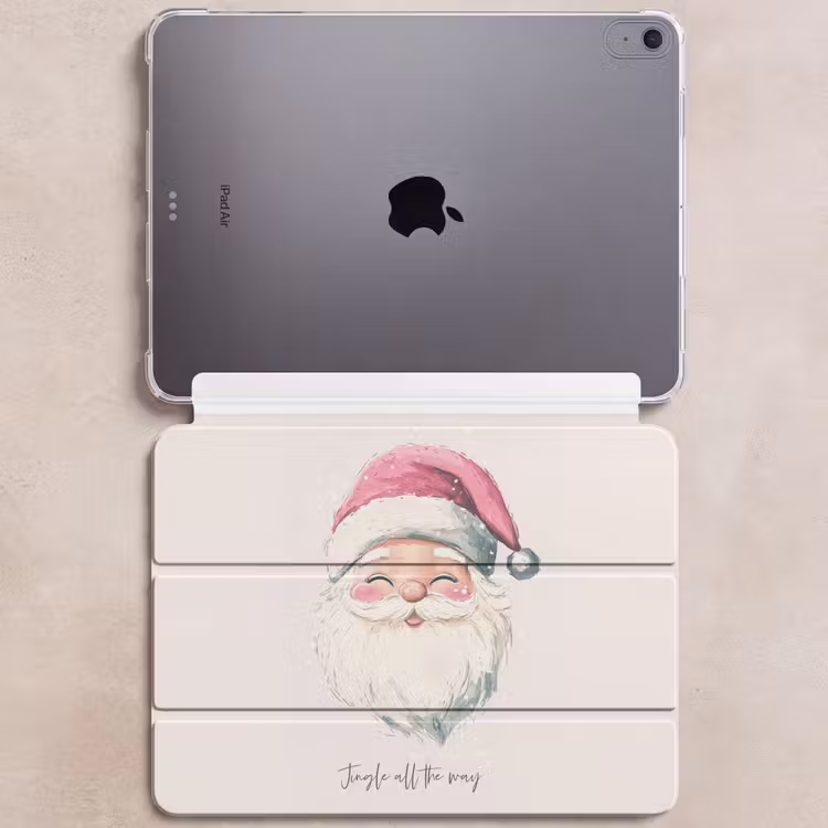 iPad hoes - Kerstman - Kerst - Quote - Beige — 6