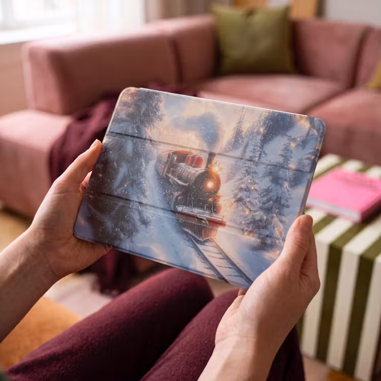 iPad hoes - Kersttrein - Sneeuw - Winter - Kerst — 4