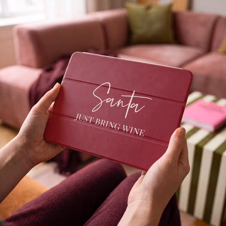 iPad hoes - Santa - Wine - Rood - Kerst - Kerstman — 4