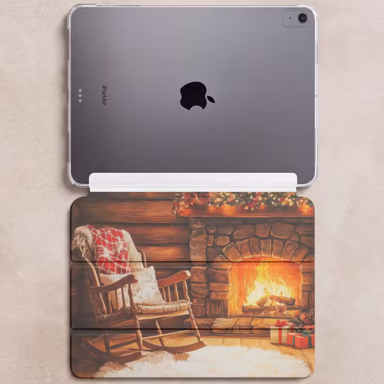 iPad hoes - Winter - Kerst - Huis - Openhaard — 6