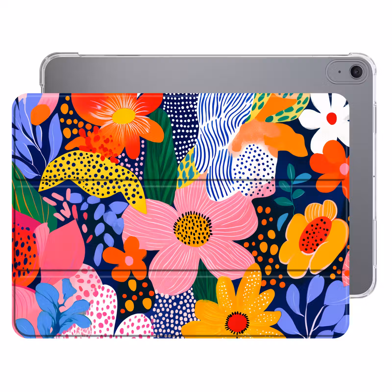 iPad hoes - Kleurrijk - Bloemen - Abstract - Stippen — 1