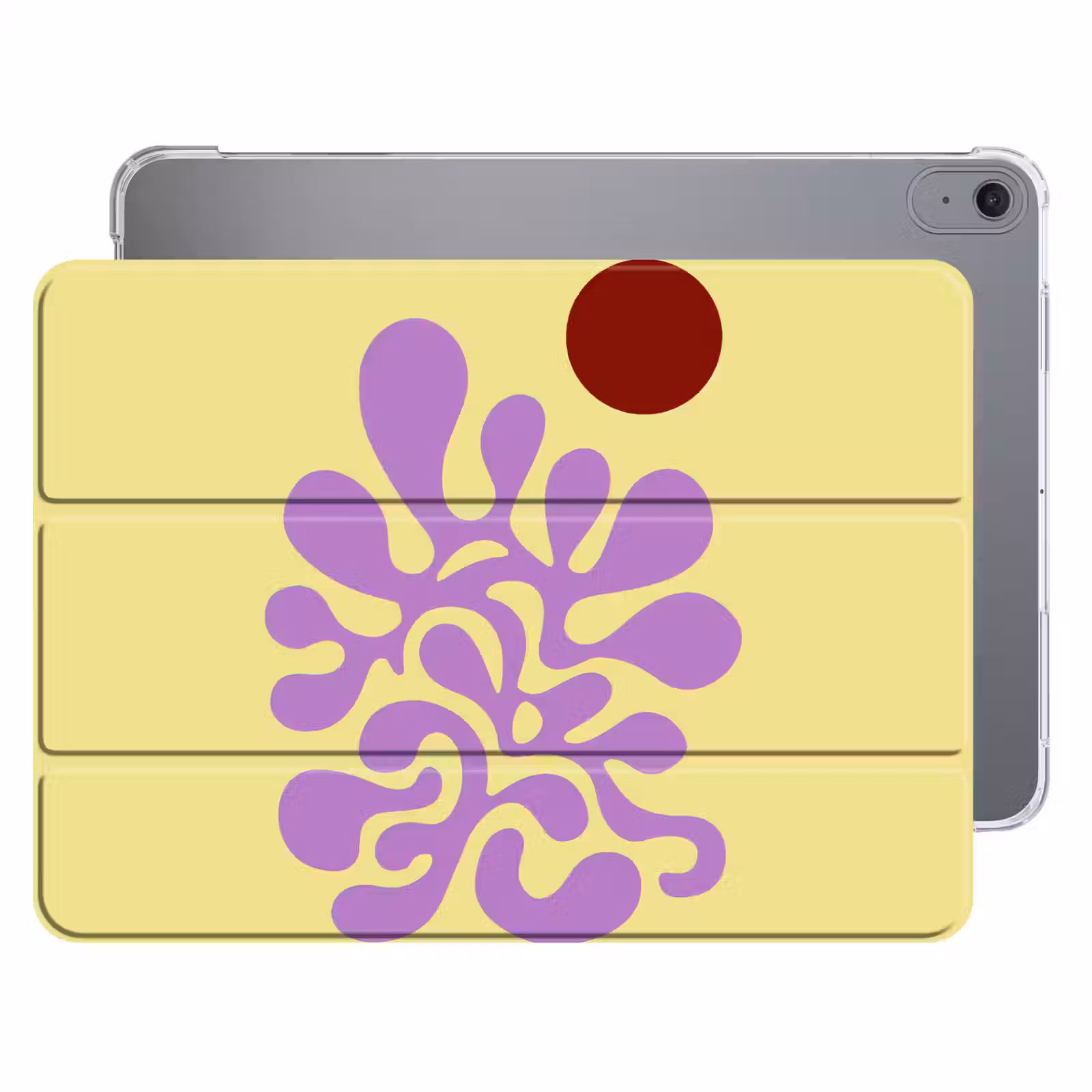 iPad hoes - Koraal - Cirkel - Abstract - Geel — 1