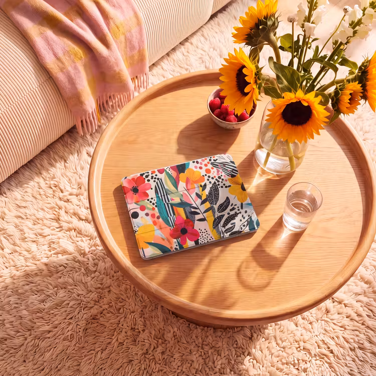 iPad hoes - Bloemen - Bladeren - Abstract - Kleurrijk — 2