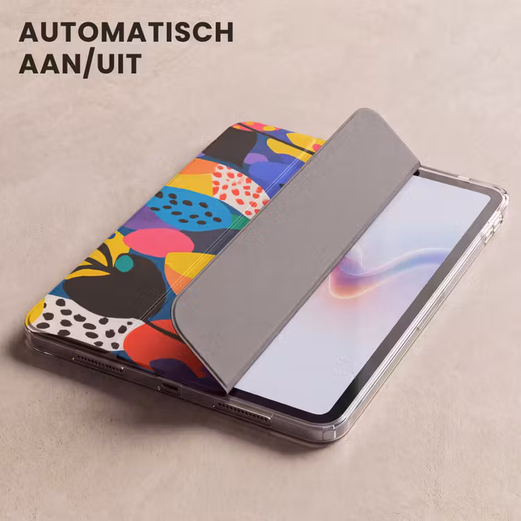 iPad hoes - Bloemen - Bladeren - Abstract - Rood — 5