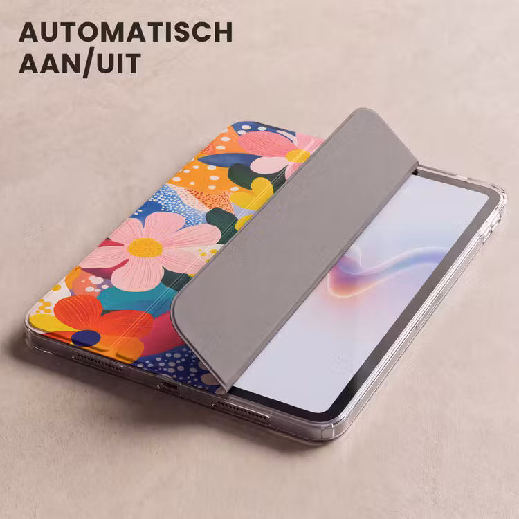 iPad hoes - Bloemen - Kleurrijk - Stippen — 5