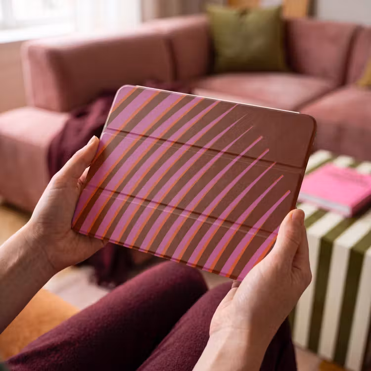 iPad hoes - Lijnen - Rood - Beweging — 4