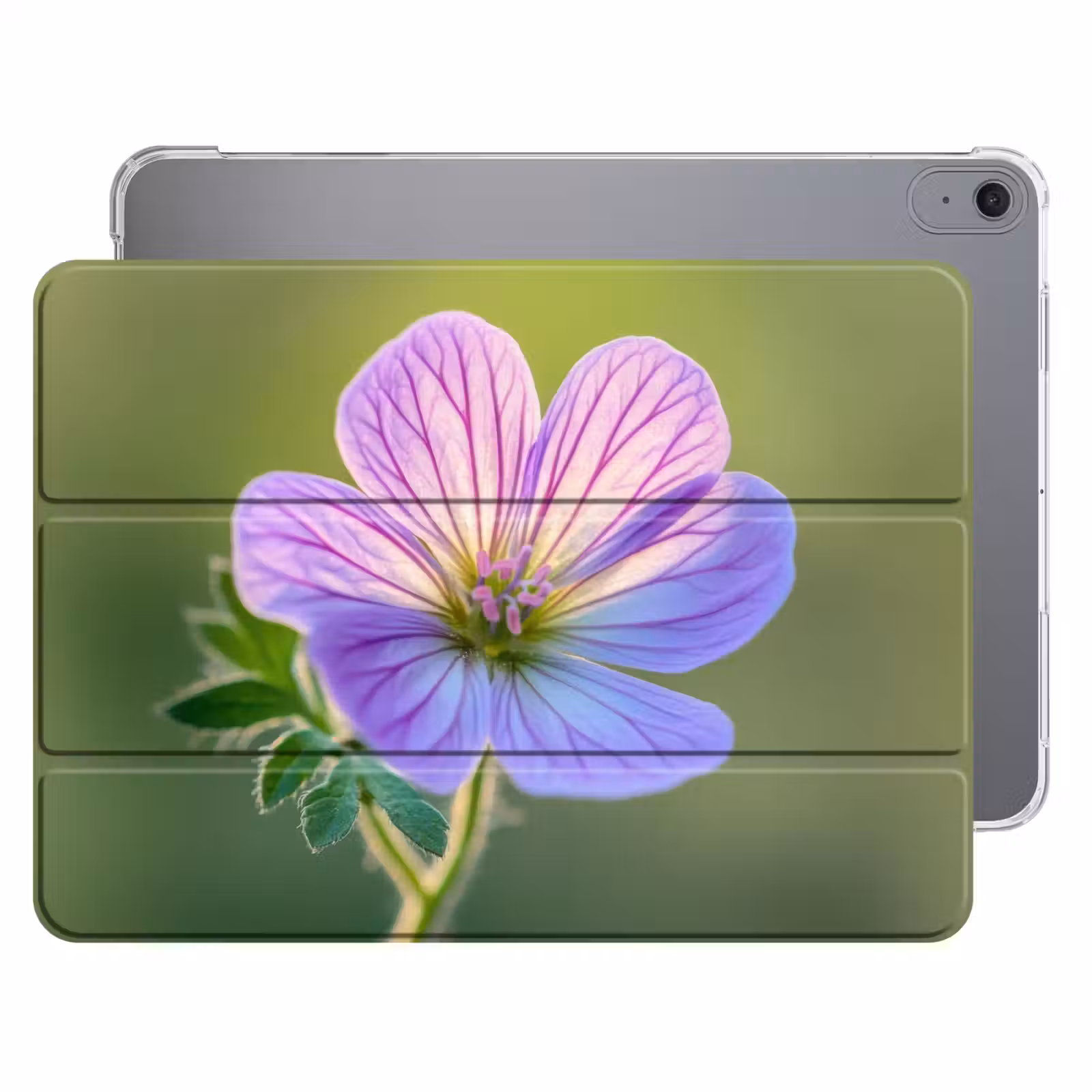 iPad hoes - Bloem - Close up - Paars — 1