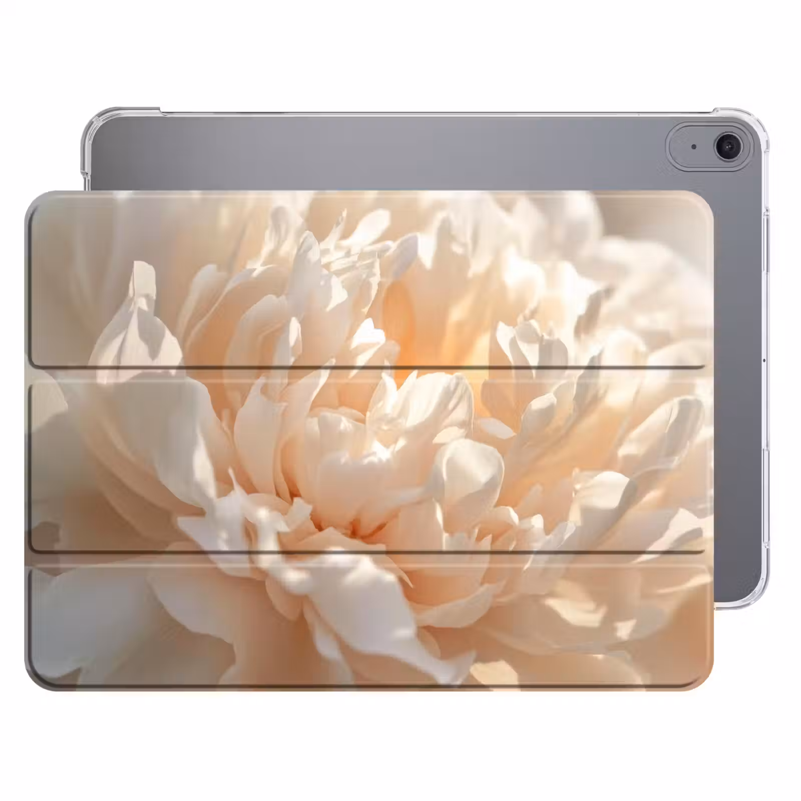 iPad hoes - Close up - Pioenroos - Lichtroze — 1