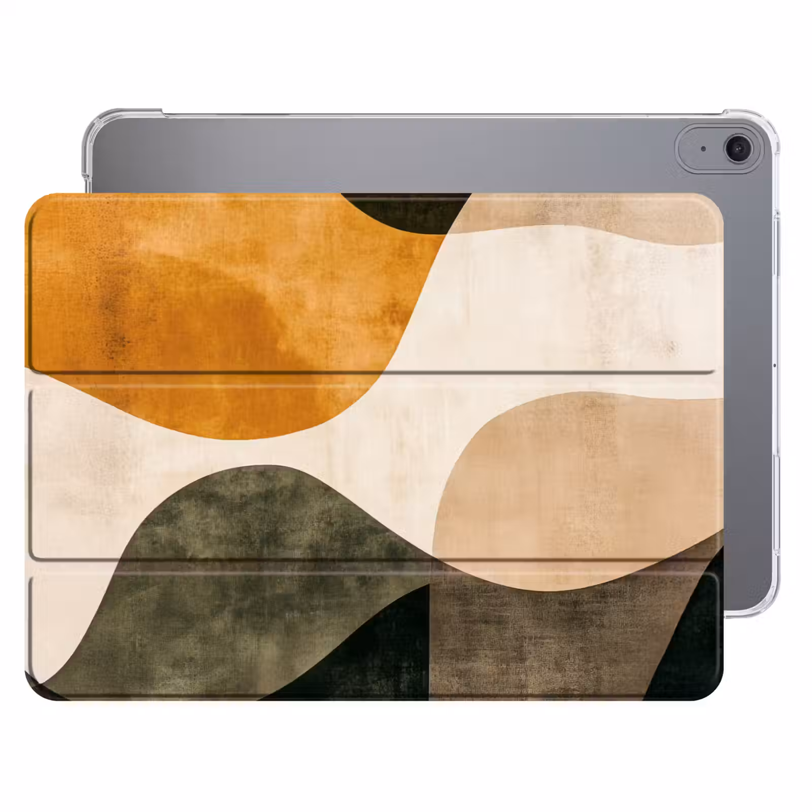 iPad hoes - Vormen - Okergeel - Abstract — 1