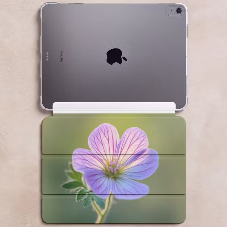 iPad hoes - Bloem - Close up - Paars — 6