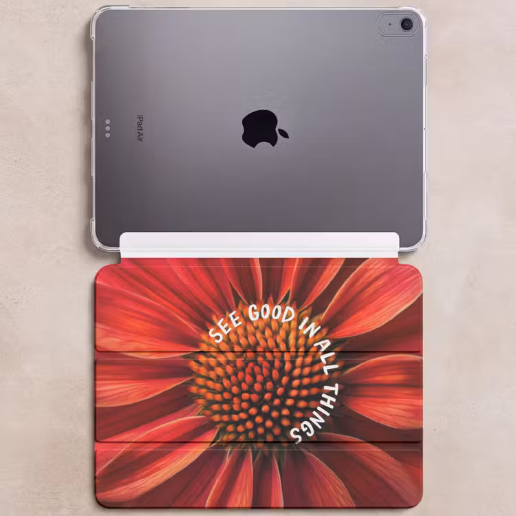 iPad hoes - Close up - Bloem - Quote - Rood — 6