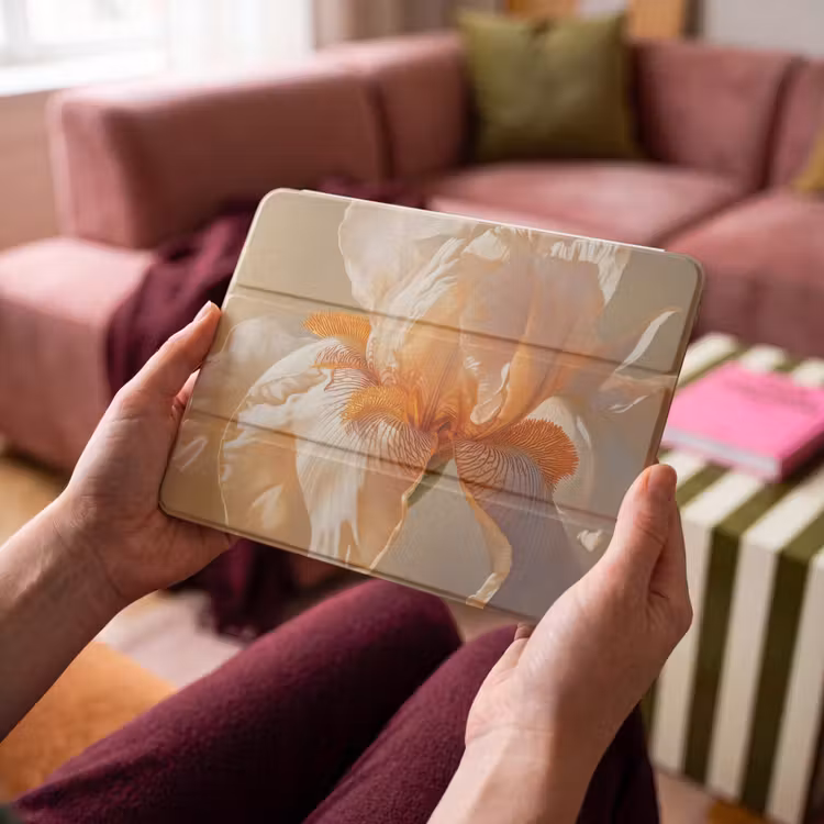 iPad hoes - Close up - Oranje - Iris — 4