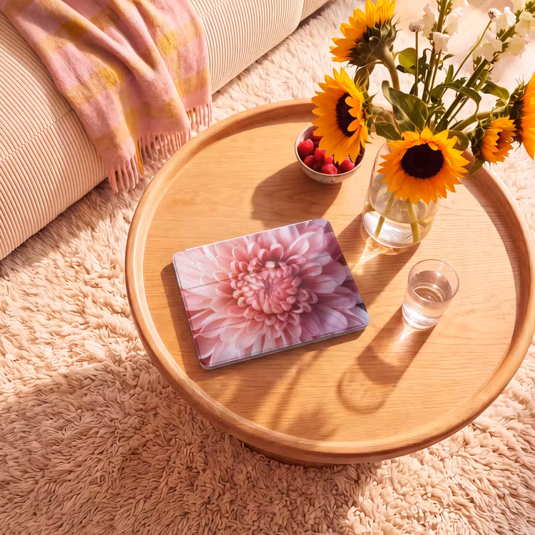 iPad hoes - Dahlia - Bloem - Close up - Roze — 2