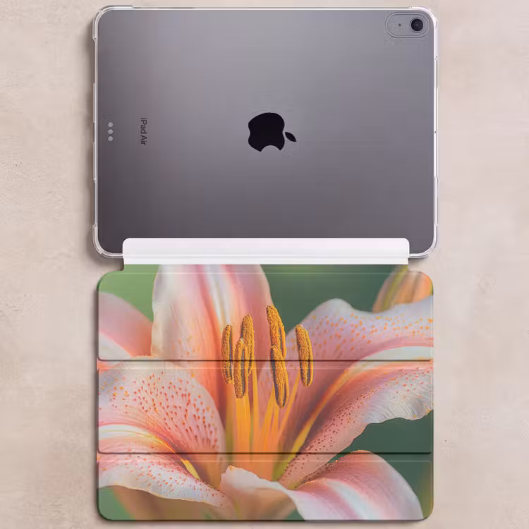 iPad hoes - Lelie - Close up - Lichtroze — 6