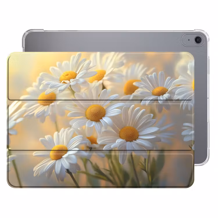 iPad hoes - Madeliefjes - Wit - Zonlicht — 1