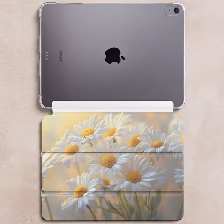 iPad hoes - Madeliefjes - Wit - Zonlicht — 6