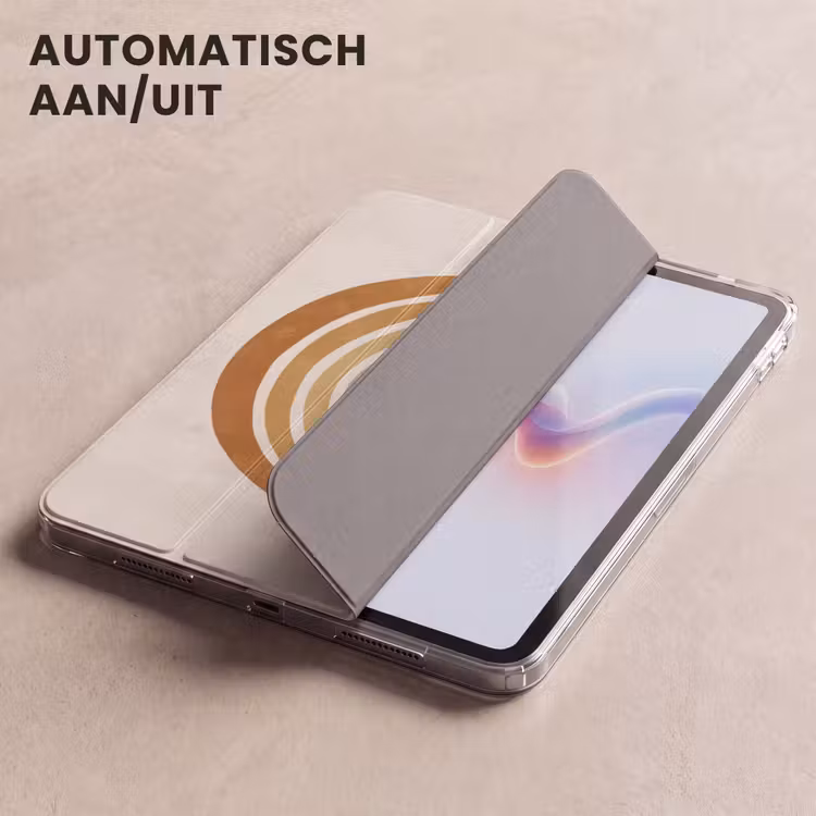 iPad hoes - Minimalistisch - Boog - Lijnen - Beige — 5