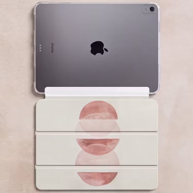 iPad hoes - Minimalistisch - Cirkels - Roze — 6