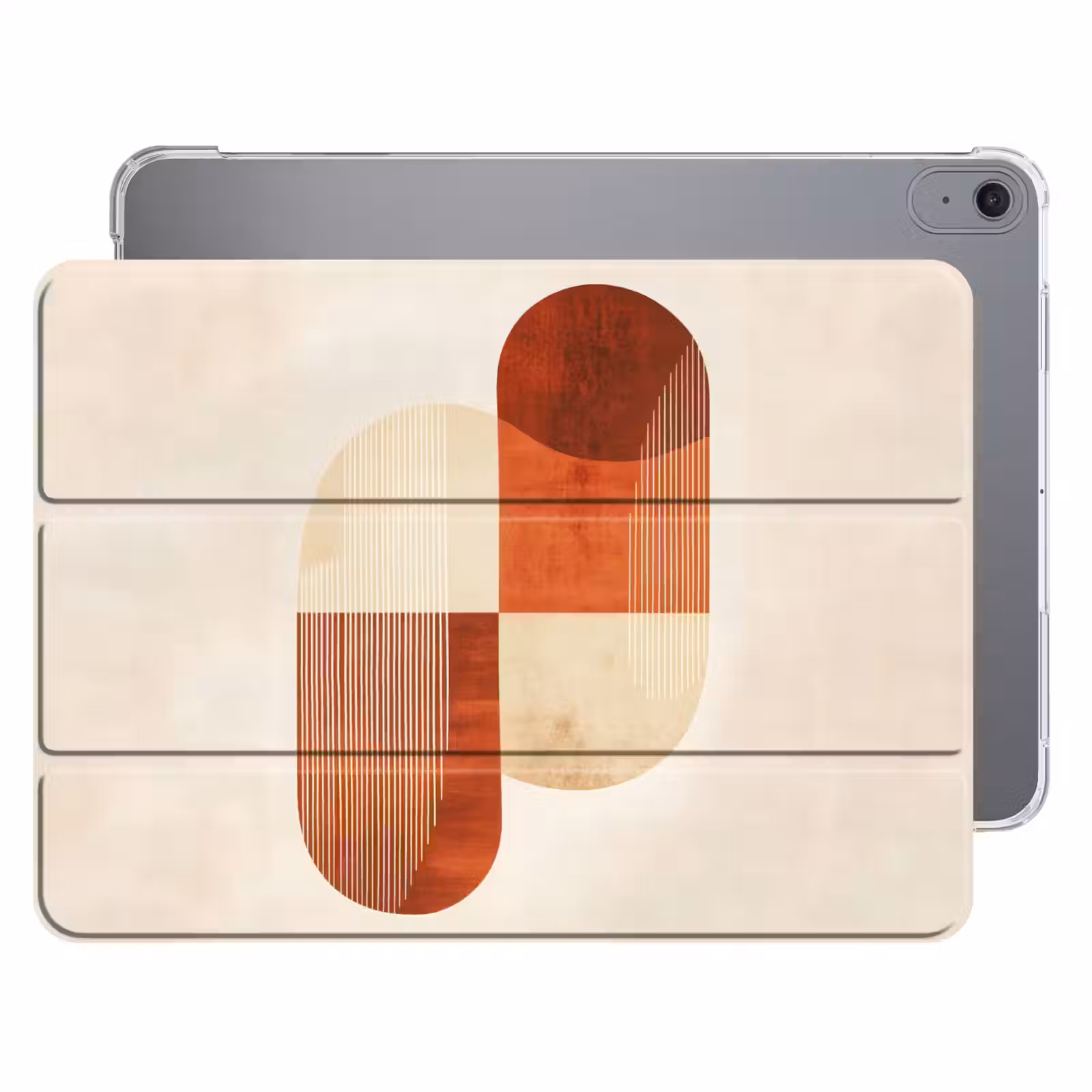 iPad hoes - Bogen - Beige - Vormen — 1