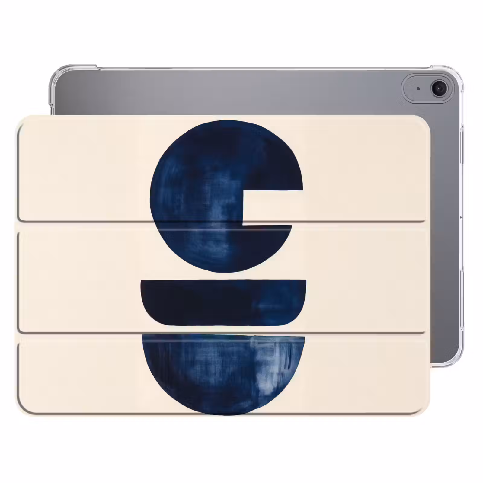 iPad hoes - Vormen - Blauw - Abstract — 1