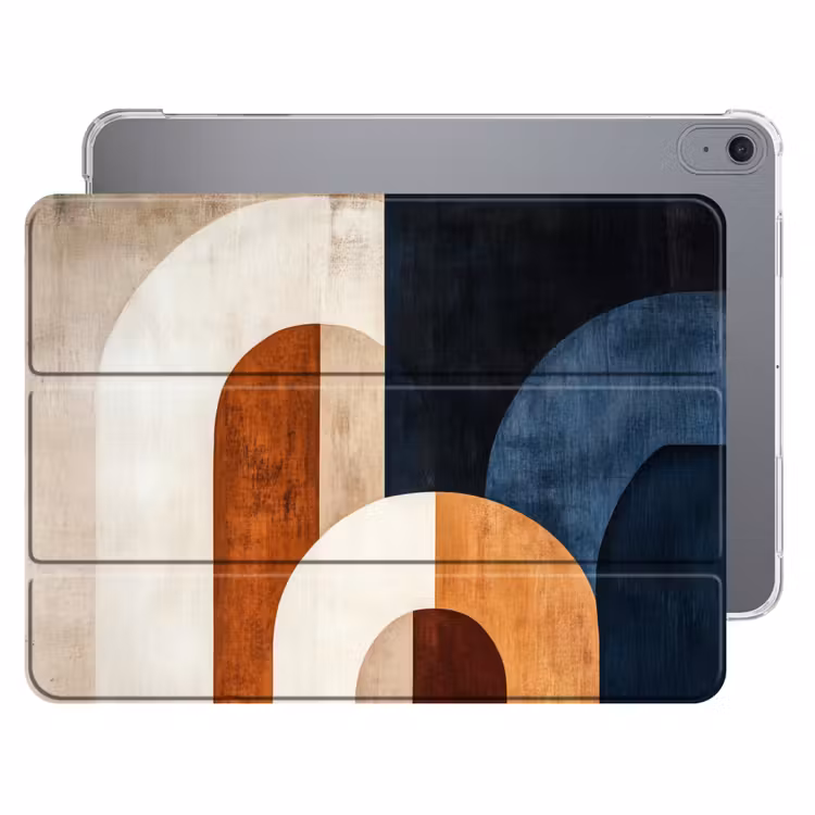 iPad hoes - Abstract - Vormen - Donkerblauw — 1