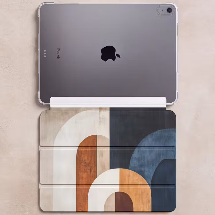 iPad hoes - Abstract - Vormen - Donkerblauw — 6