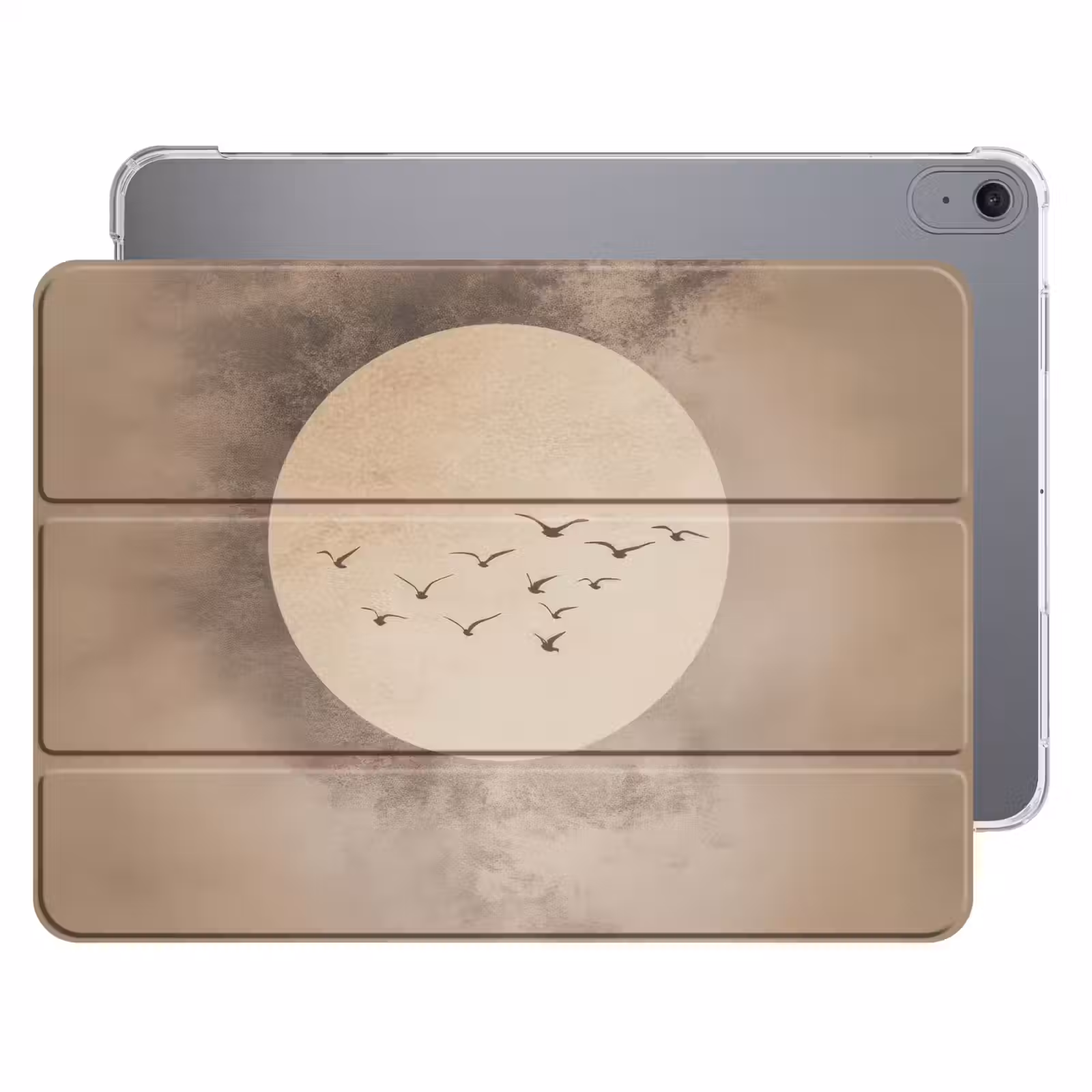 iPad hoes - Vogel - Beige - Japandi — 1