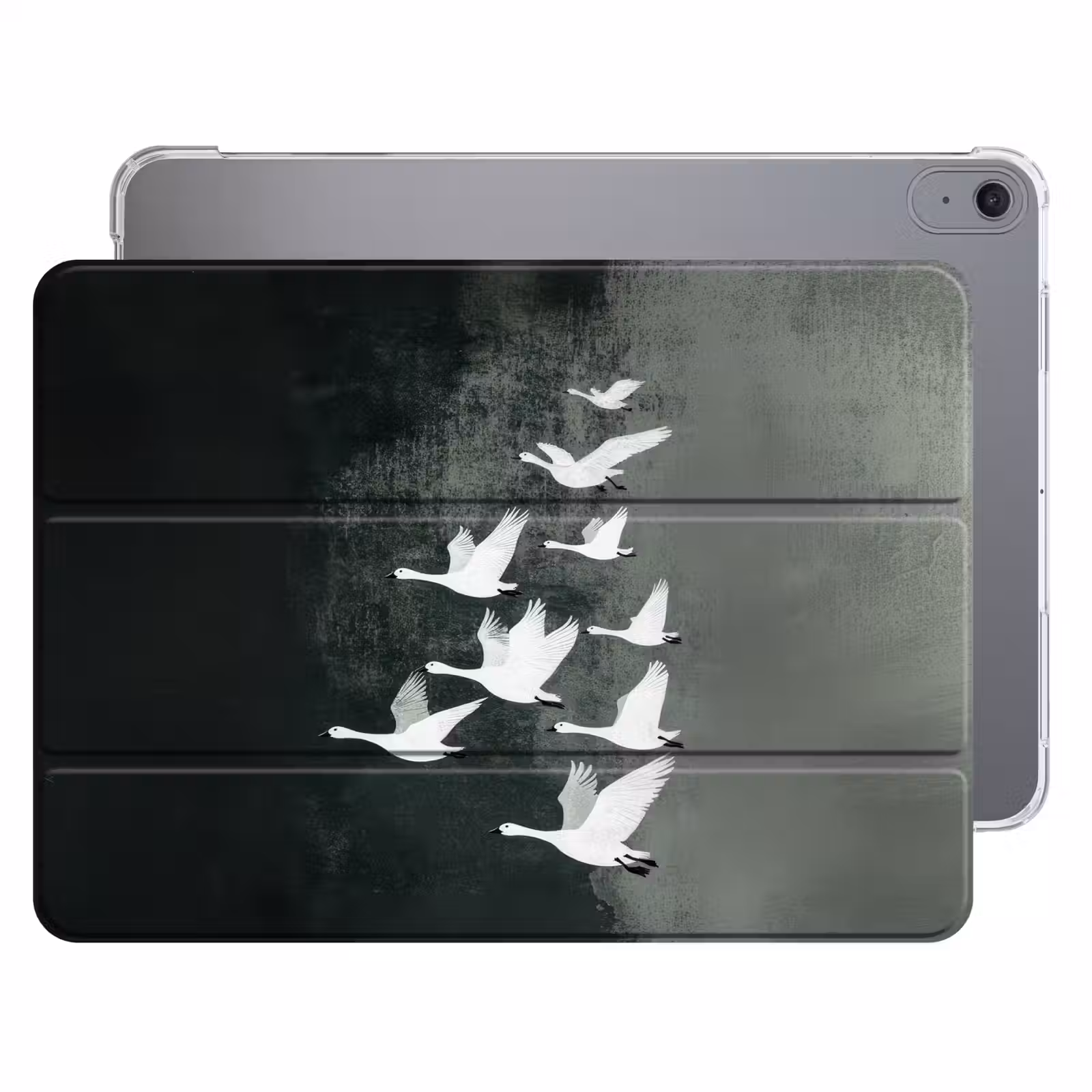 iPad hoes - Vogel - Japandi - Groen — 1