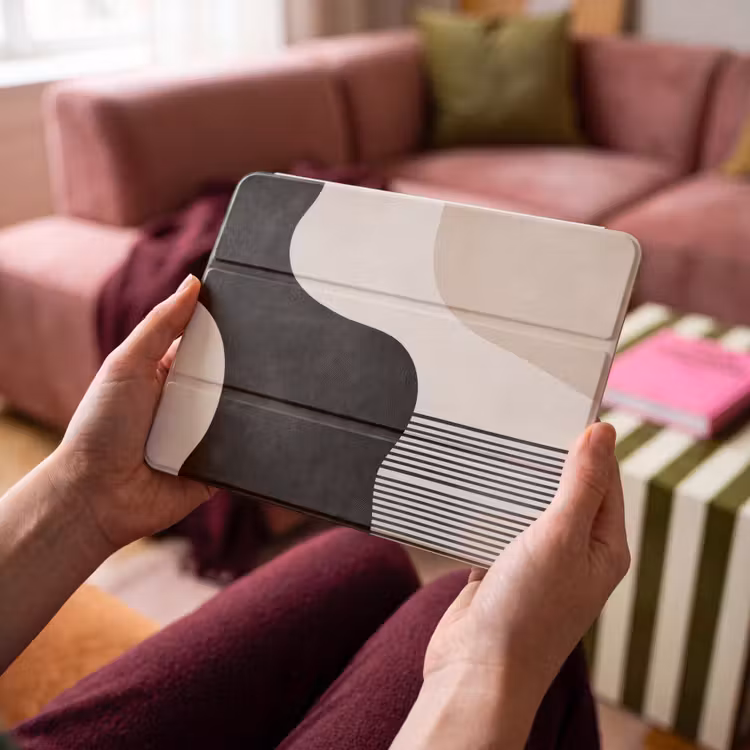 iPad hoes - Abstract - Japandi - Beige - Modern — 4