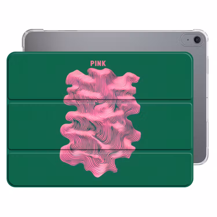 iPad hoes - Abstract - Pink - Lijnen - Groen — 1