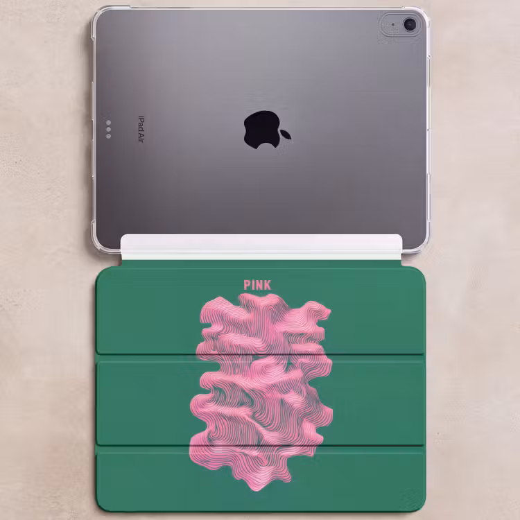 iPad hoes - Abstract - Pink - Lijnen - Groen — 6