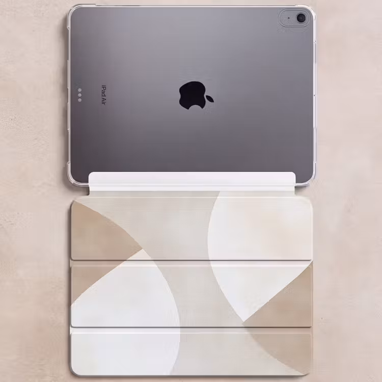 iPad hoes - Bruin - Japandi - Abstract — 6