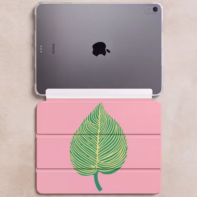 iPad hoes - Illustratie - Blad - Minimalistisch - Groen — 6