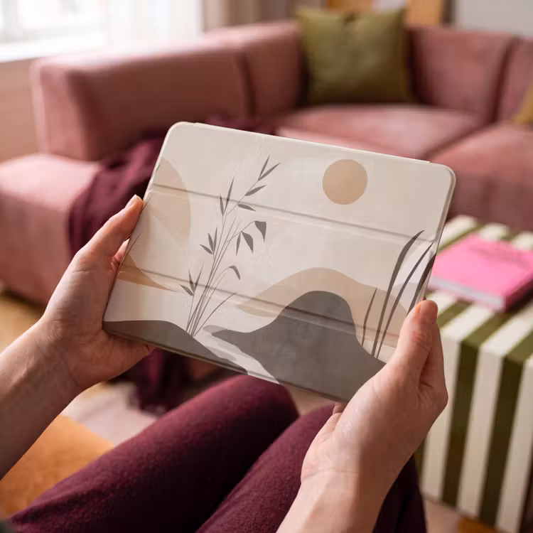 iPad hoes - Japandi - Landschap - Beige — 4