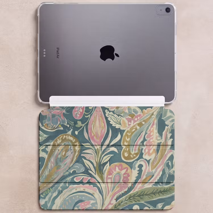 iPad hoes - Patroon - Kleurrijk - Sierlijk - Groen — 6