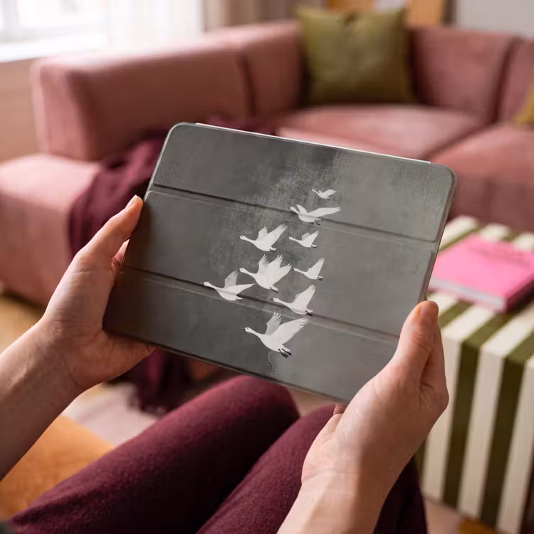 iPad hoes - Vogel - Japandi - Groen — 4