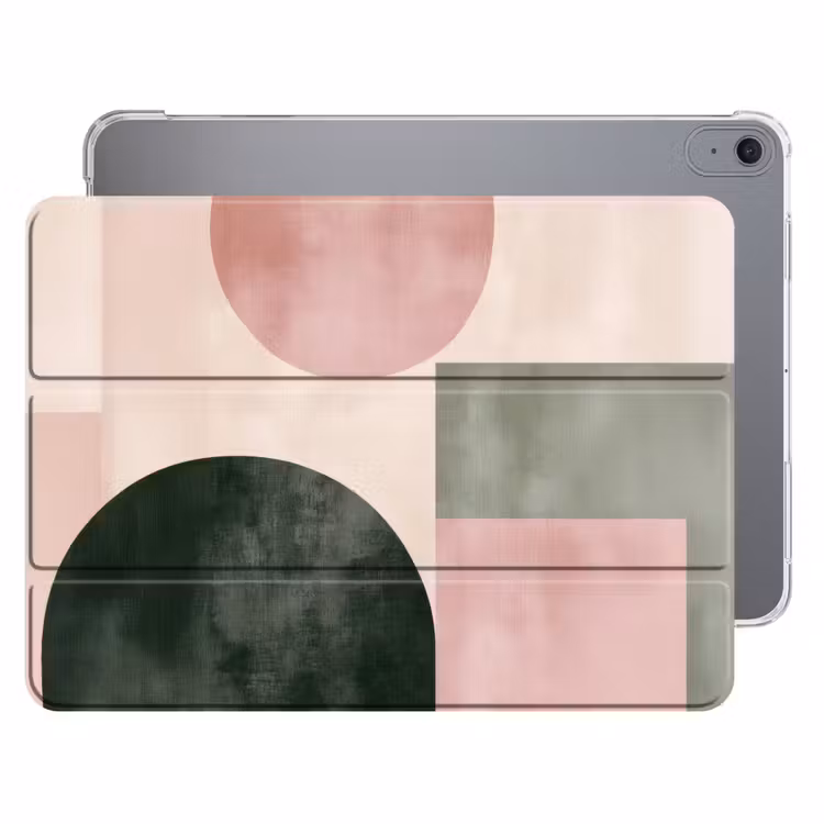 iPad hoes - Vormen - Abstract - Cirkel - Zwart — 1