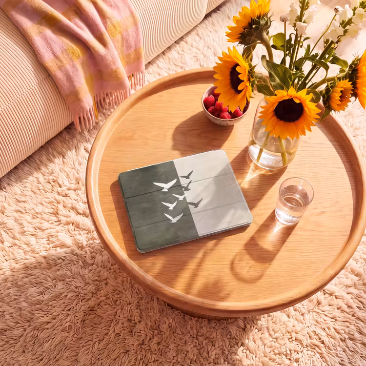 iPad hoes - Japandi - Vogel - Groen — 2