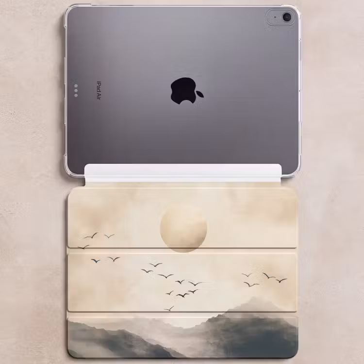 iPad hoes - Landschap - Japandi - vogel — 6