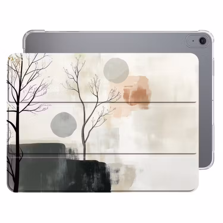 iPad hoes - Wabi sabi - Beige - Plant — 1