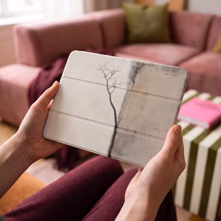 iPad hoes - Wabi sabi - Plant - Beige — 4