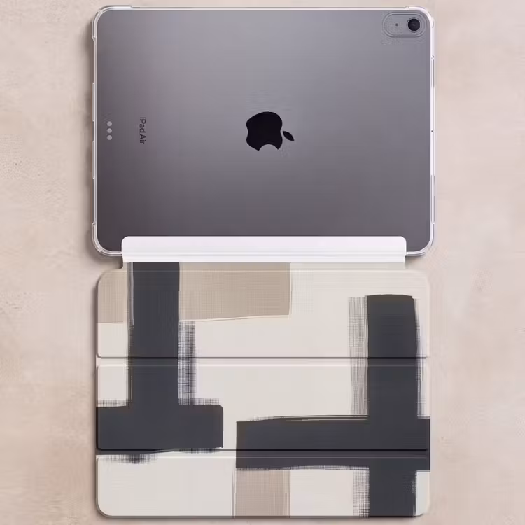 iPad hoes - Zwart - Abstract - Japandi — 6