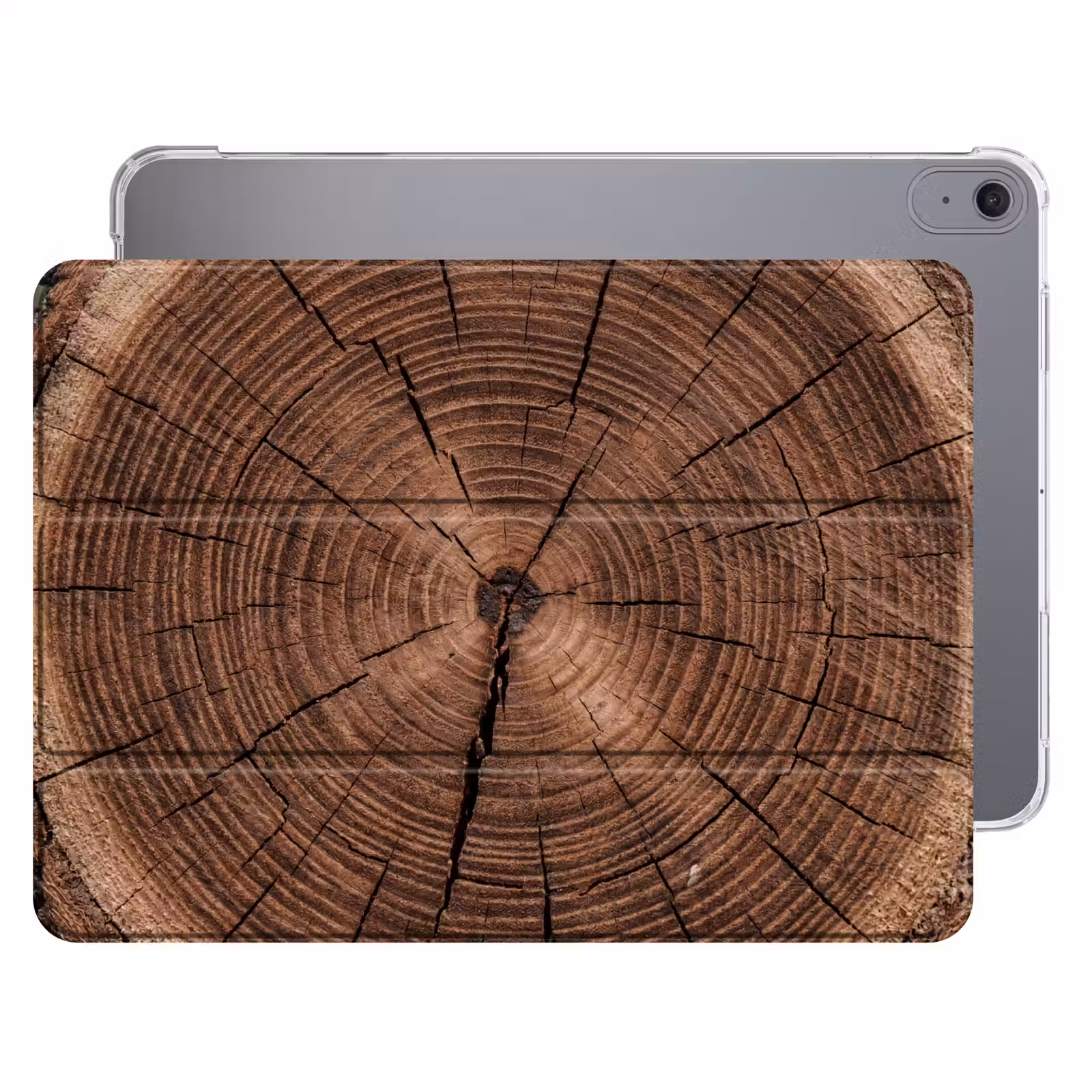 iPad hoes - Boom - Ringen - Bruin — 1