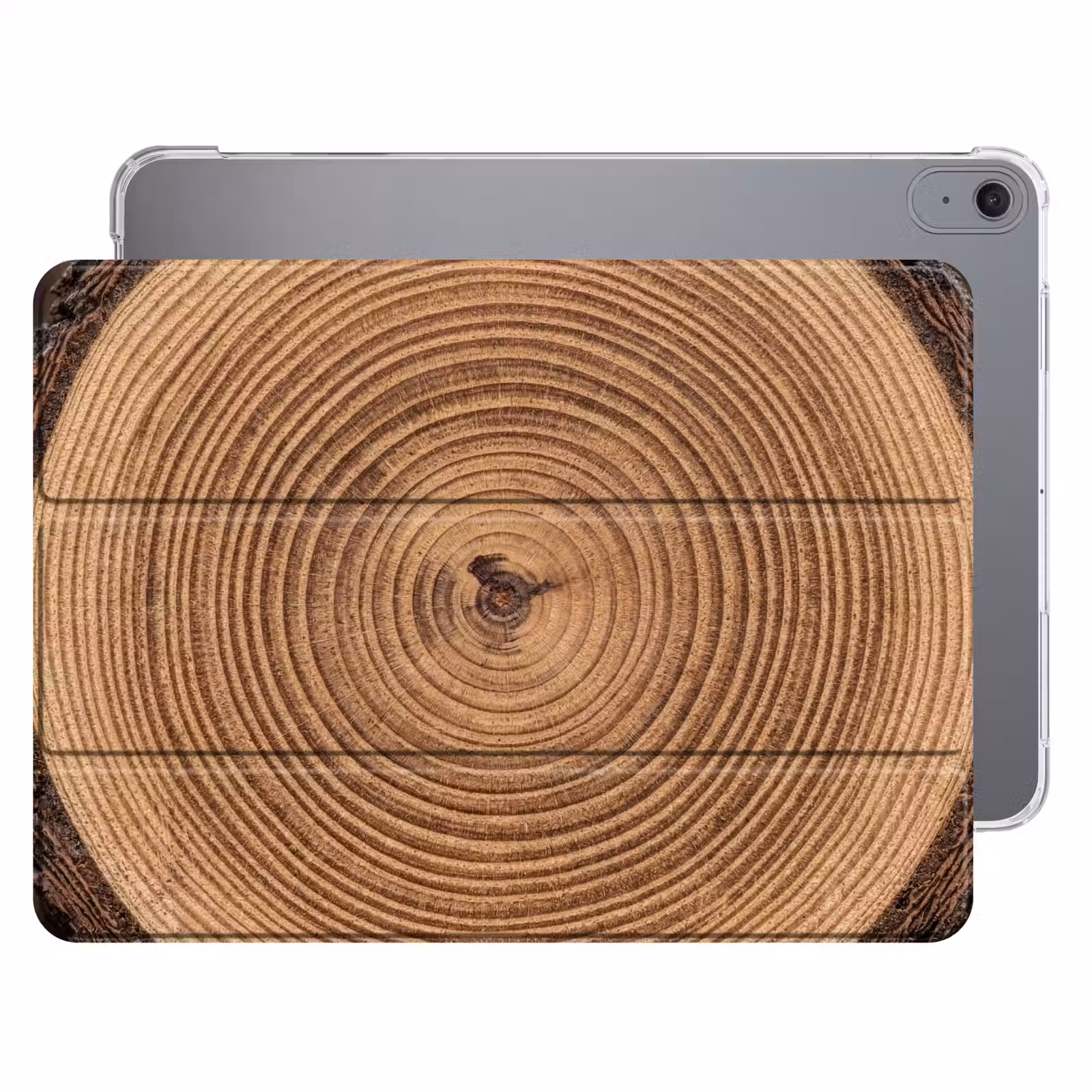 iPad hoes - Boomstam - Hout - Bruin — 1