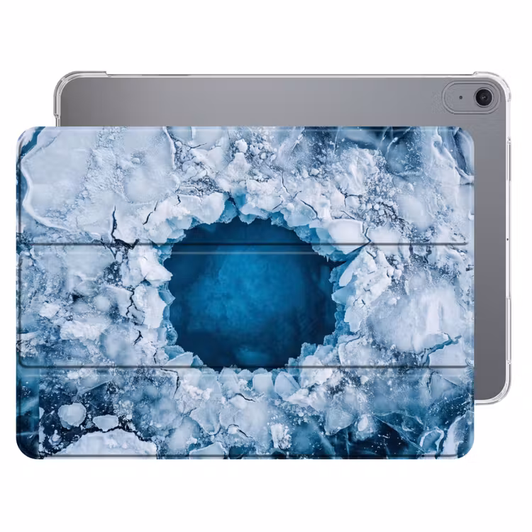 iPad hoes - Ijs - Blauw - Natuur — 1