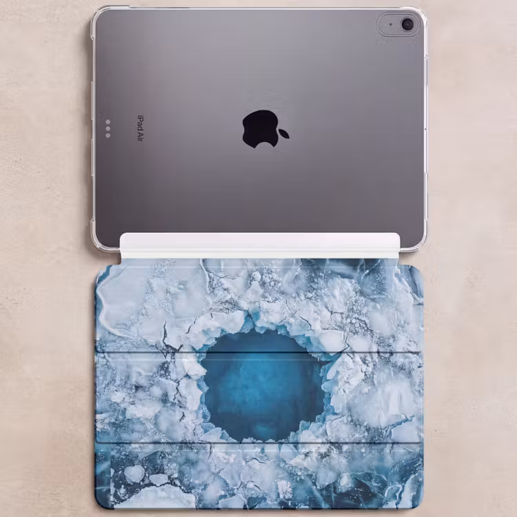 iPad hoes - Ijs - Blauw - Natuur — 6
