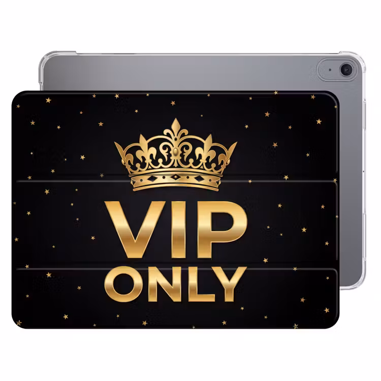 iPad hoes - Kroon - Goud - VIP — 1