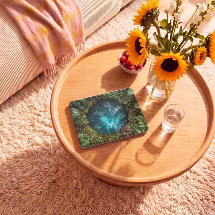 iPad hoes - Natuur - Jungle - Water - Groen — 2