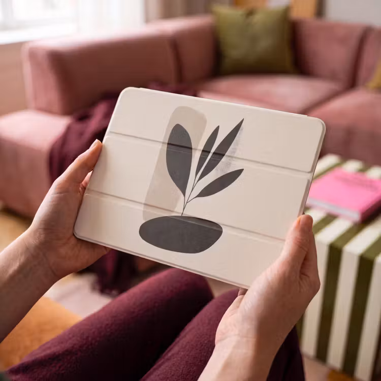 iPad hoes - Plant - Beige - Japandi — 4